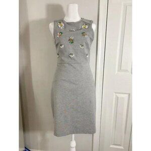 Banana Republic Gray Sleeveless Knit Mini Dress – Size 0